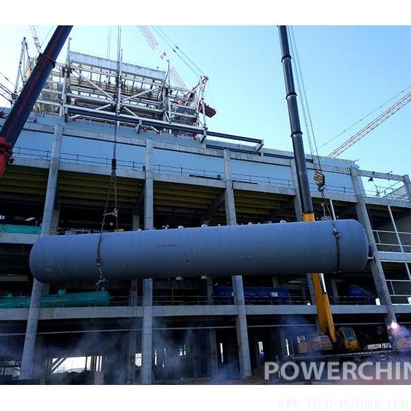 【電廠】鄭州豫能熱電項(xiàng)目兩臺(tái)機(jī)組的加熱器吊裝工作全部完成