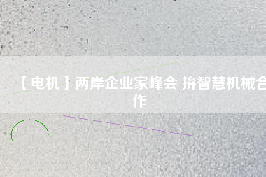 【電機(jī)】兩岸企業(yè)家峰會 拚智慧機(jī)械合作 - TECO東元電機(jī) | 變頻器·伺服電機(jī)·減速機(jī)·電機(jī)解決方案